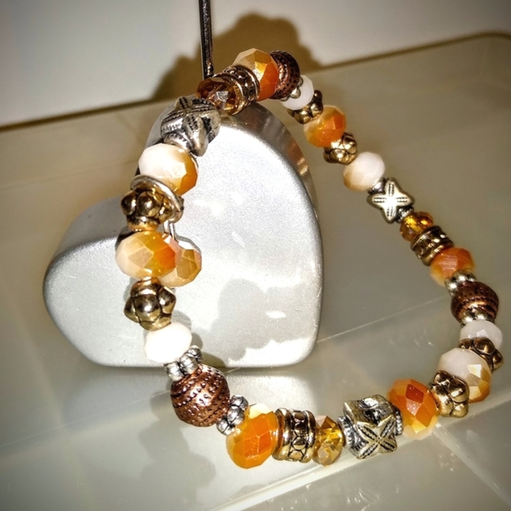 Leopard Print & Feather Handcrafted Earrings & Free Bracelet